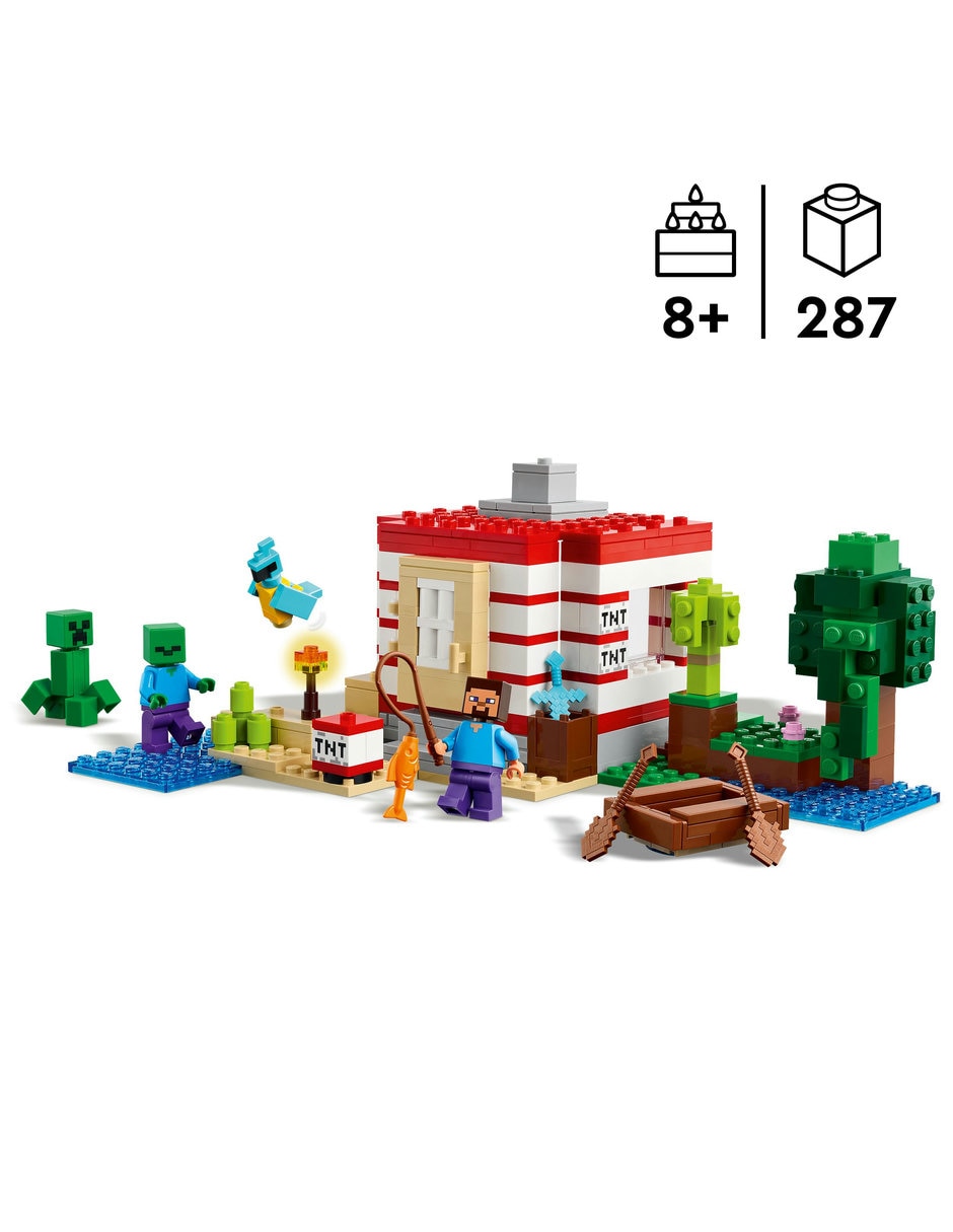 LEGO La Casadinamita De La Jungla 21275 Minecraft 3