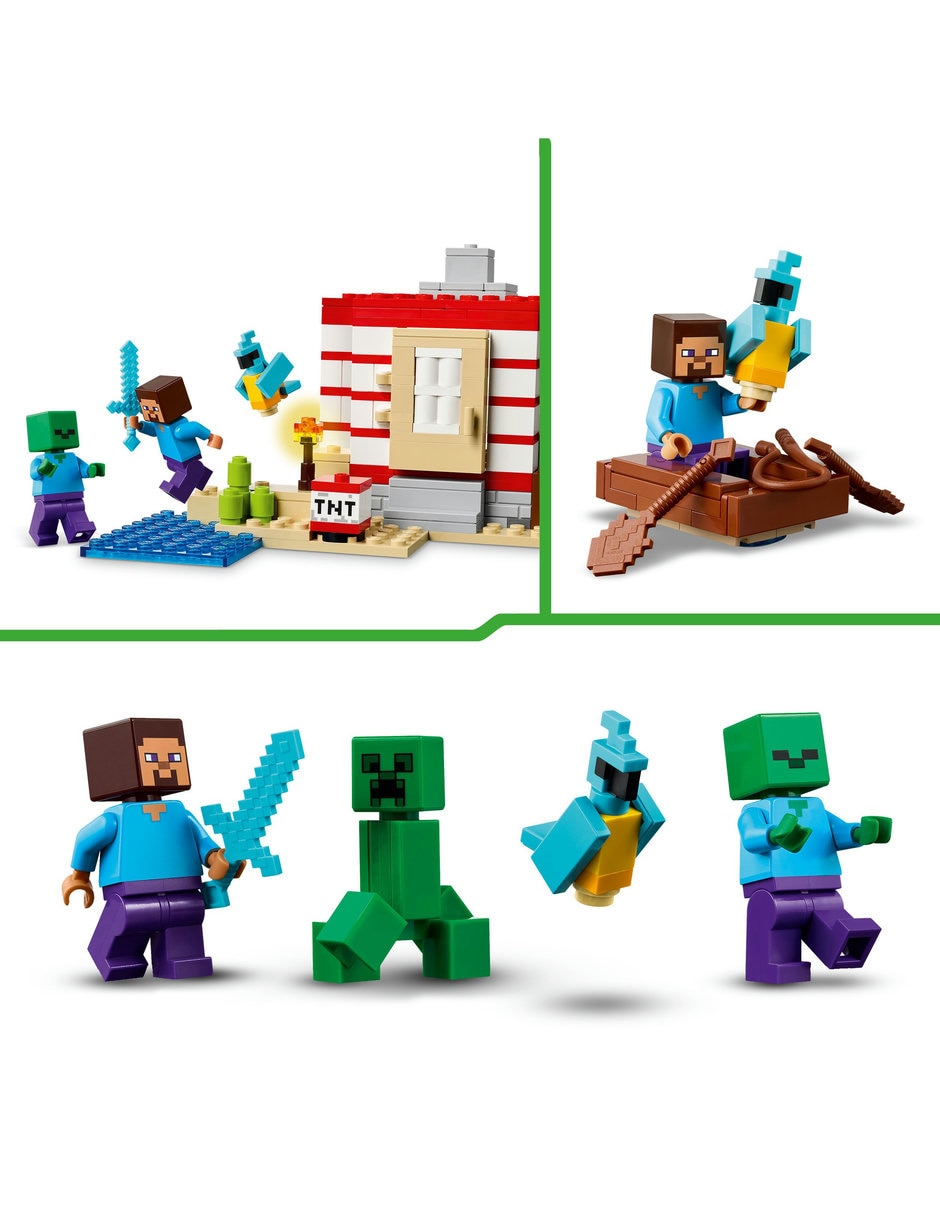 LEGO La Casadinamita De La Jungla 21275 Minecraft 4