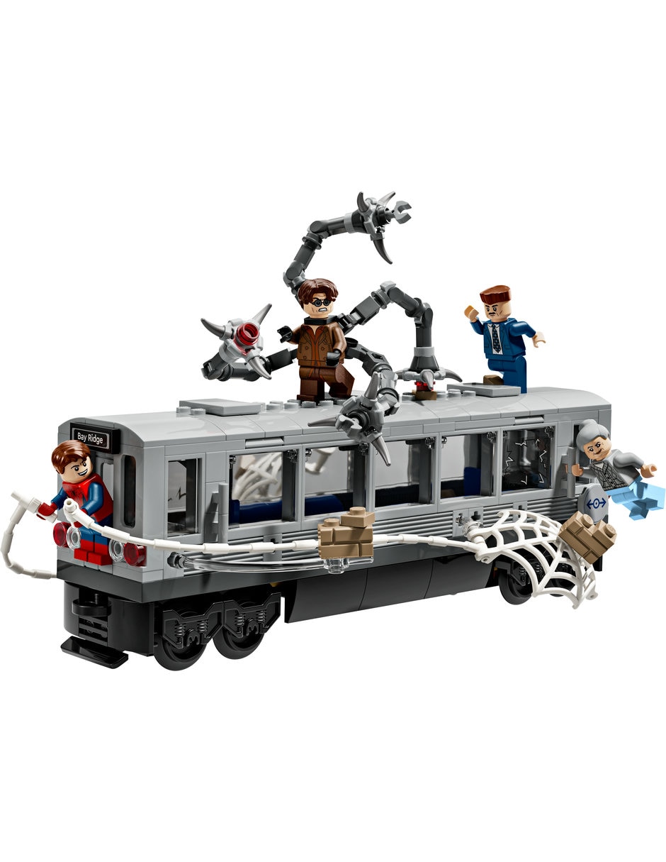 LEGO Spiderman Vs. Doc Ock: Escena Del Tren Subterráneo 76321 Lego Super Heroes 3