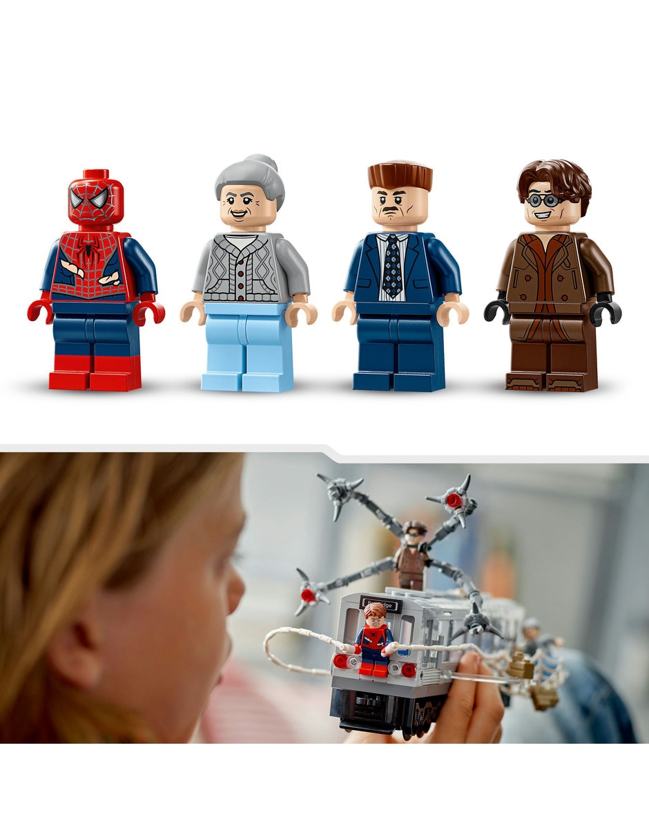 LEGO Spiderman Vs. Doc Ock: Escena Del Tren Subterráneo 76321 Lego Super Heroes 5