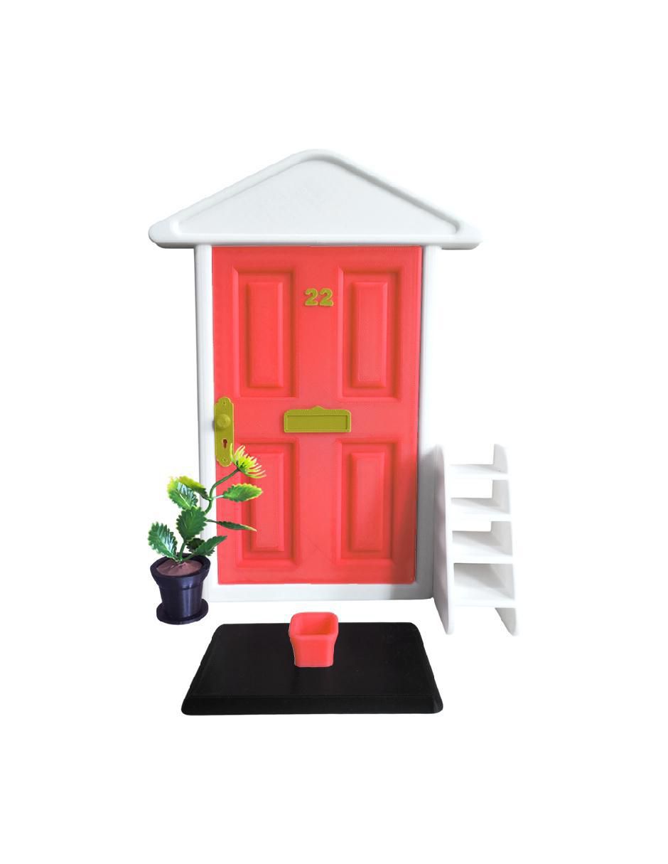 Puerta ratón de los dientes juego didáctico infantil unisex 3