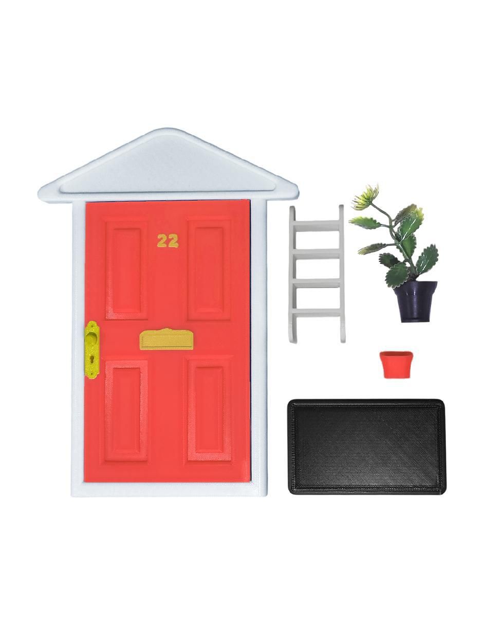 Puerta ratón de los dientes juego didáctico infantil unisex 2