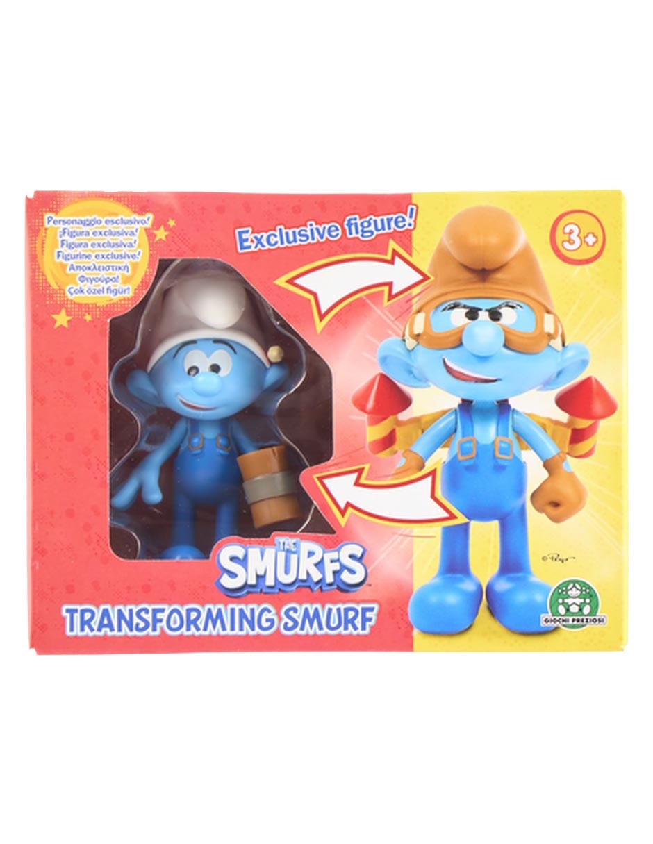 Figura de colección articulada The Smurfs Handy Smurf