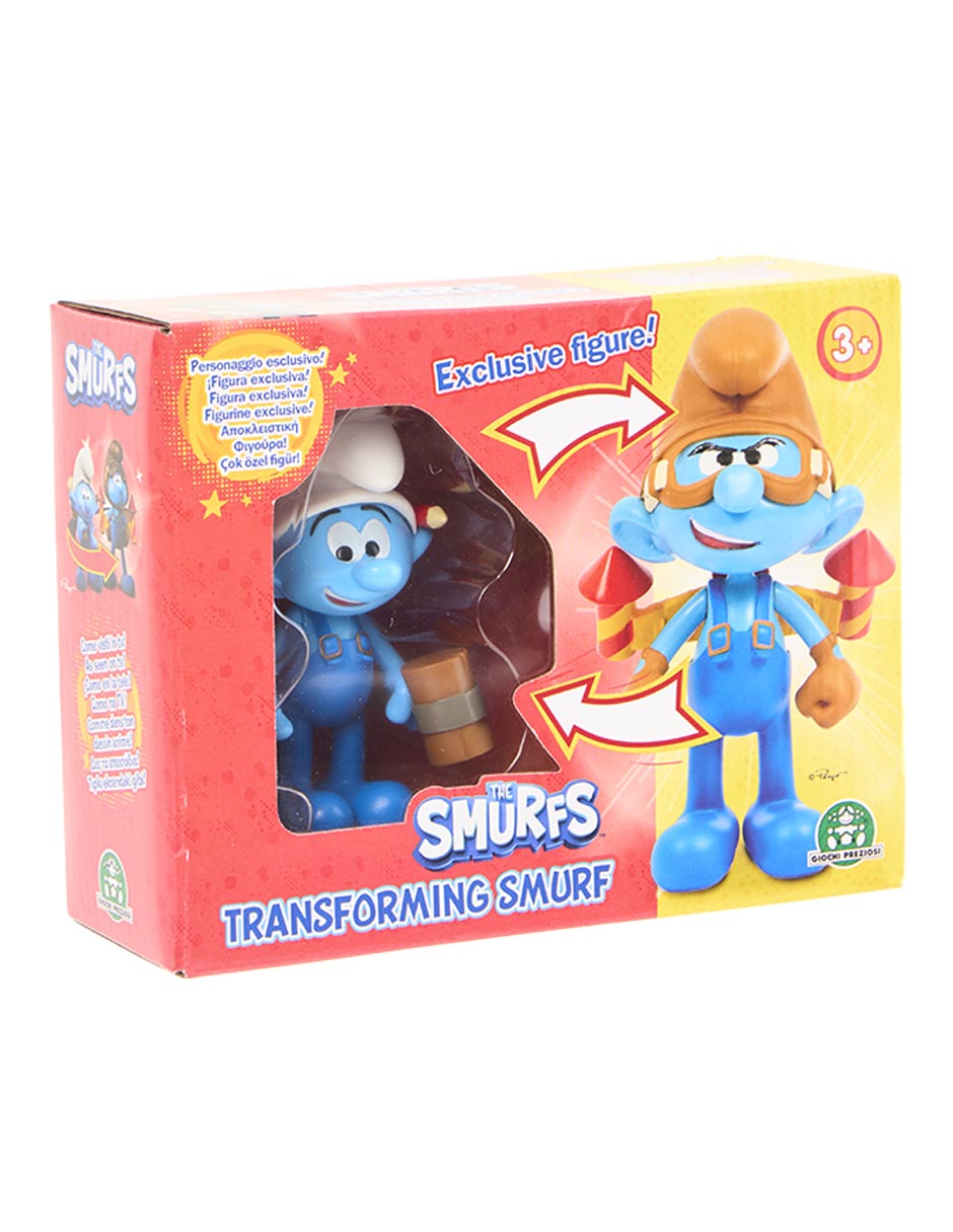 Figura de colección articulada The Smurfs Handy Smurf 2
