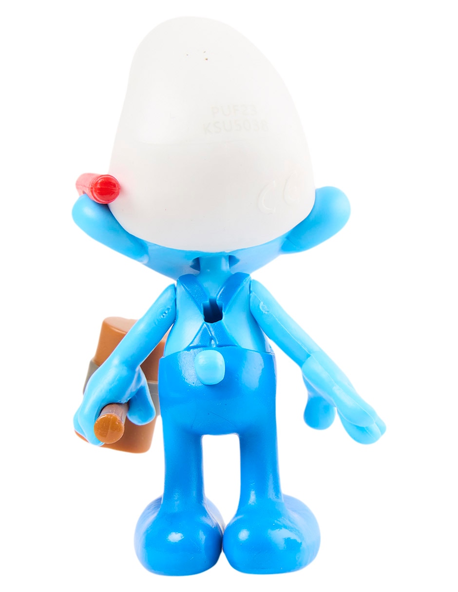Figura de colección articulada The Smurfs Handy Smurf 4