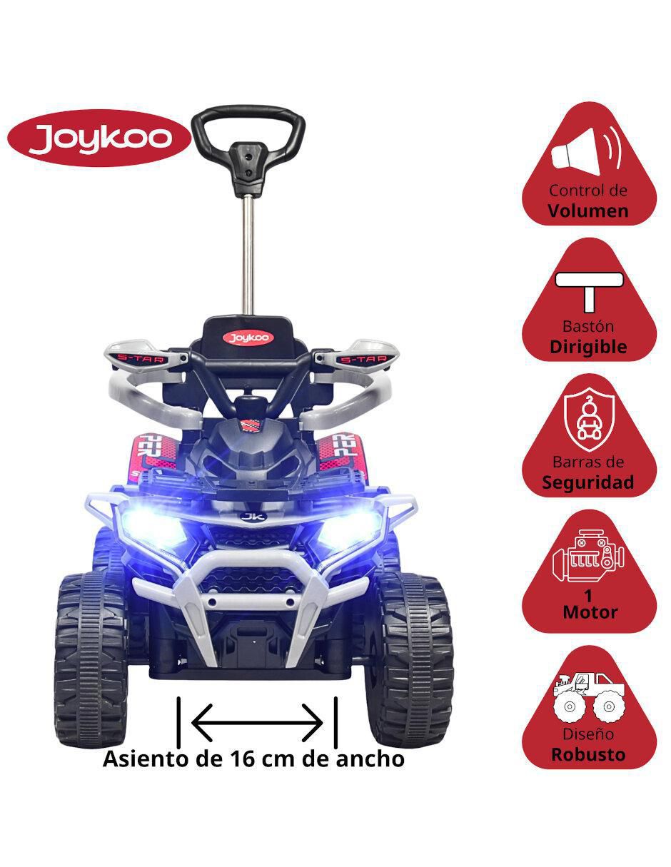 Automóvil montable 4x4 recargable infantil 5