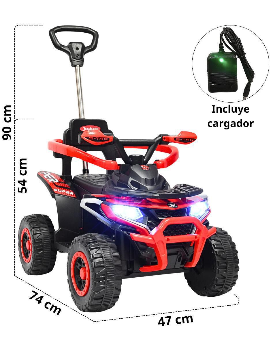 Automóvil montable 4x4 recargable infantil 8