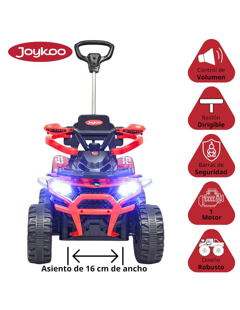 Automóvil montable 4x4 recargable infantil 5