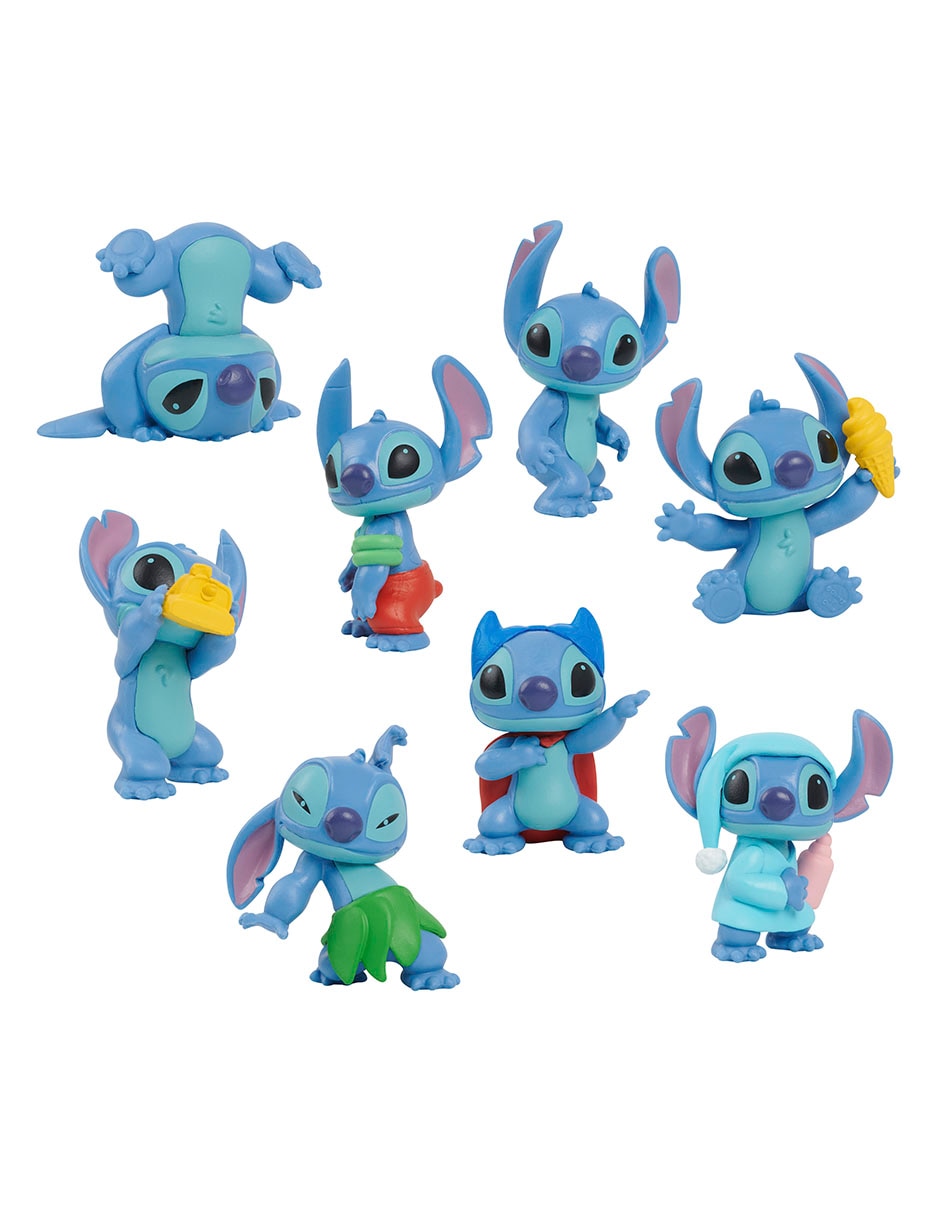 Set figuras de acción articuladas Disney Stitch 1