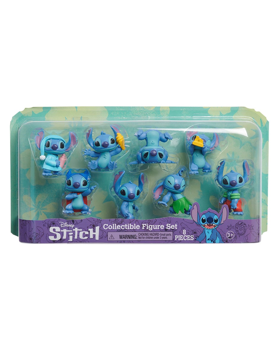 Set figuras acción articulada Stitch 2