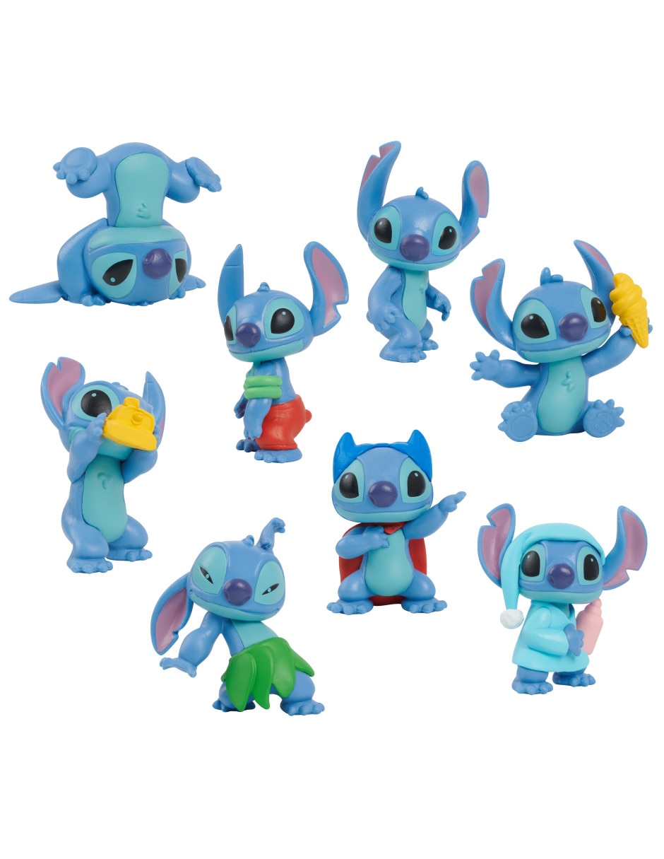Set figuras acción articulada Stitch