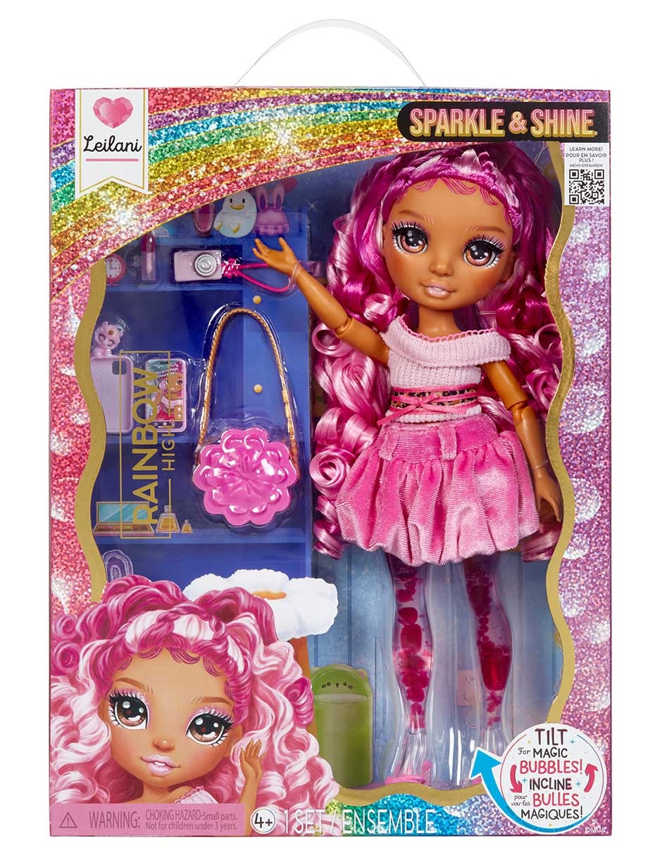 Muñeca Fashion Rainbow High Sparkle and Ashine S2