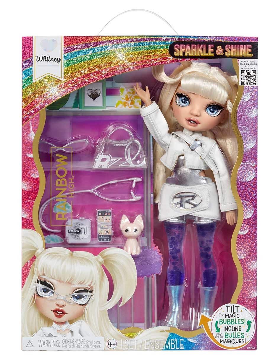 Muñeca Fashion Rainbow High Sparkle and Ashine S2