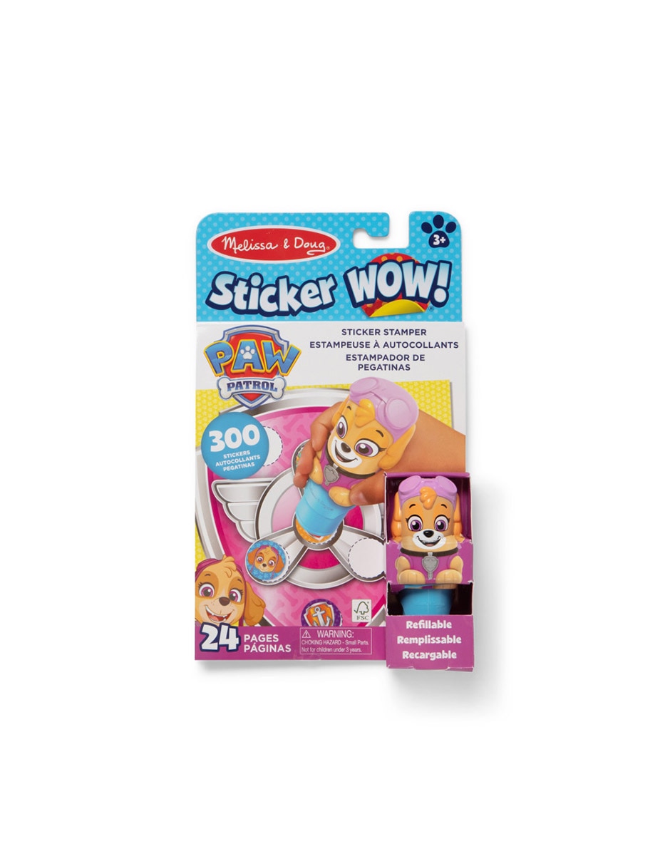 Sticker Wow juego didáctico para niña