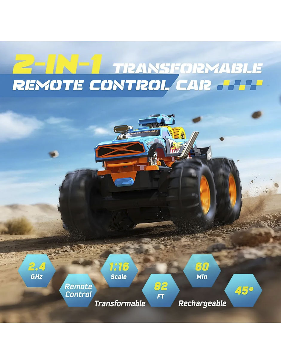 Set Monster Truck Crazon 2-In-1 4