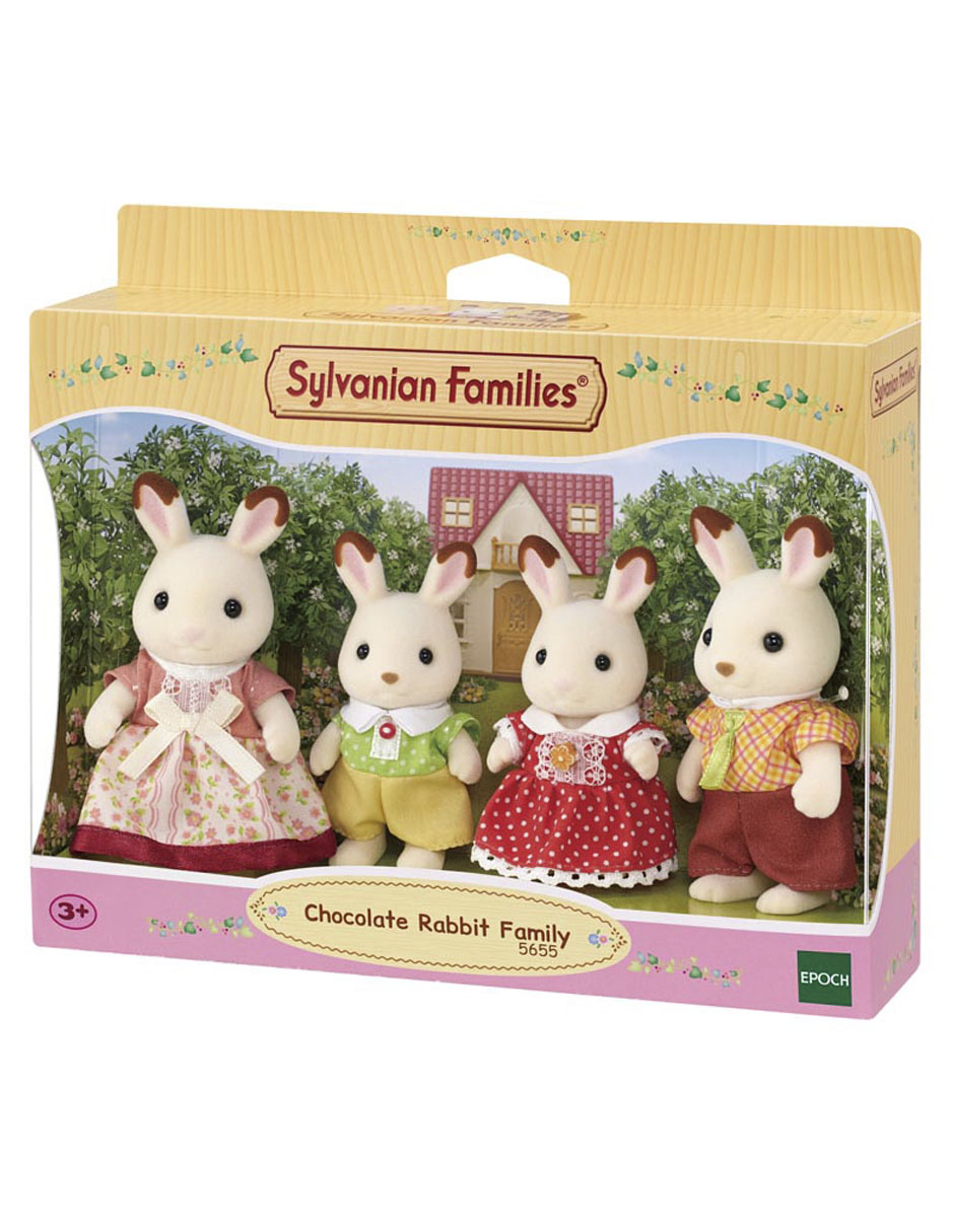 Familia conejo chocolate Sylvanian Families