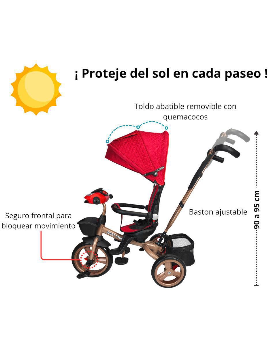 Triciclo para infantil unisex 5