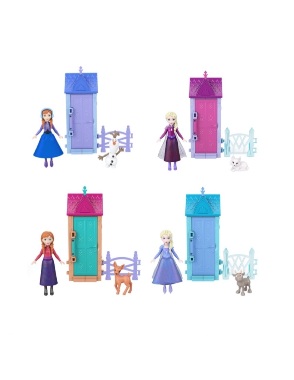 Muñeca Frozen villa arendelle apilable Muñeca Frozen villa arendelle apilable