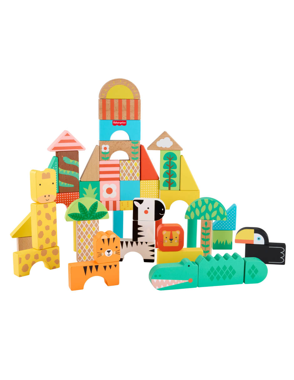 Jungla de madera juego didáctico unisex 5