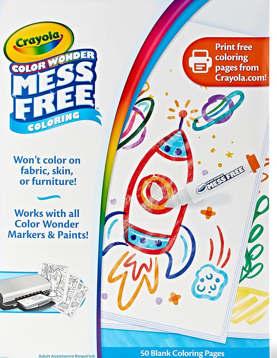Hojas para colorear juego arte y manualidades unisex