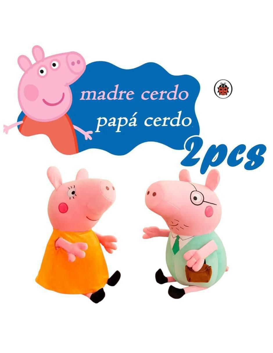 Set de peluches de Peppa Pig Cerdo 2