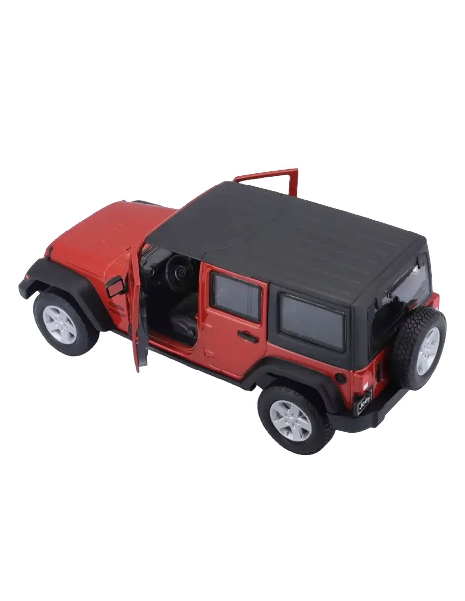 Vehículo a escala Jeep Wrangler 4