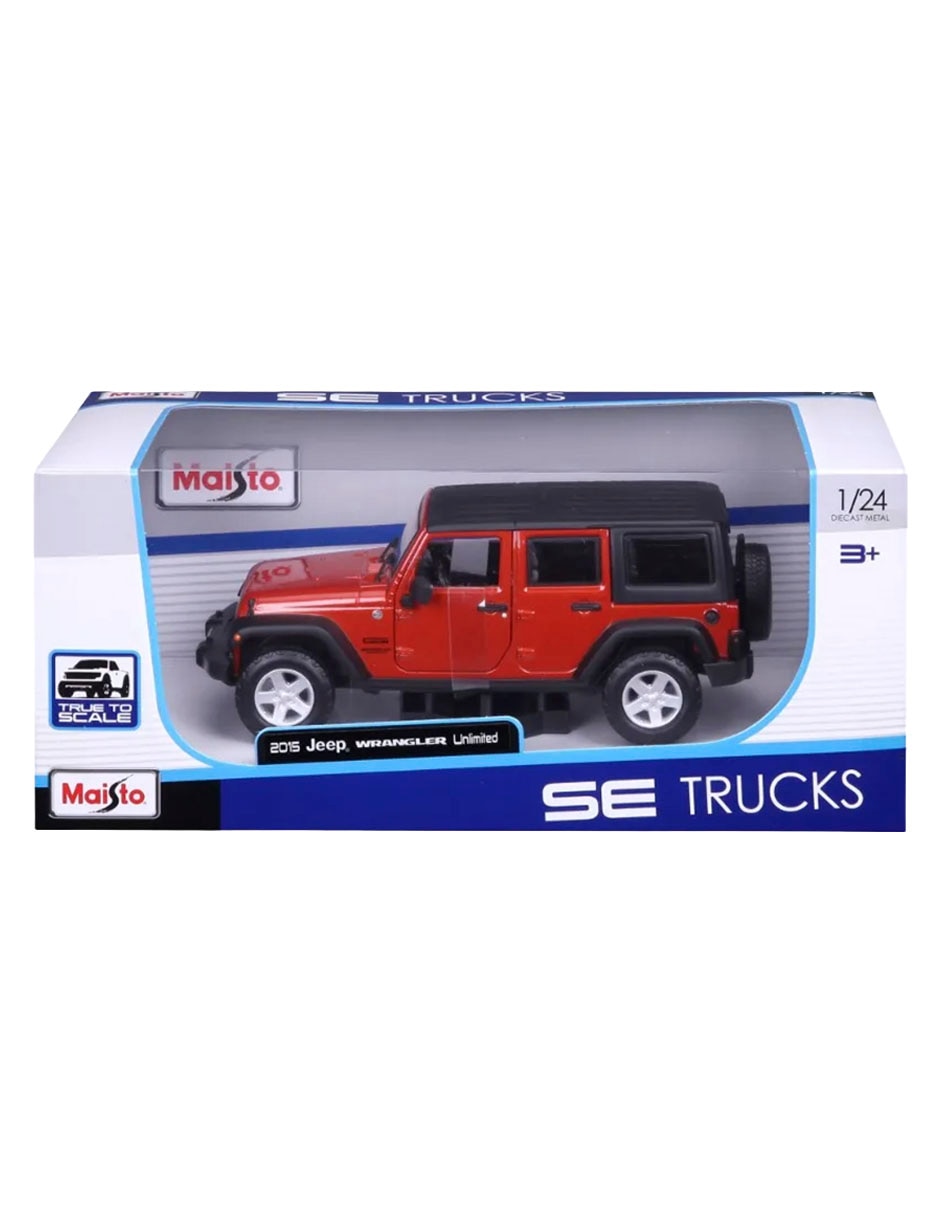 Vehículo a escala Jeep Wrangler 5