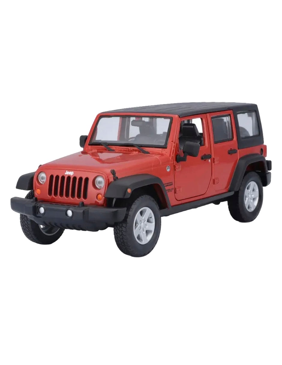 Vehículo a escala Jeep Wrangler