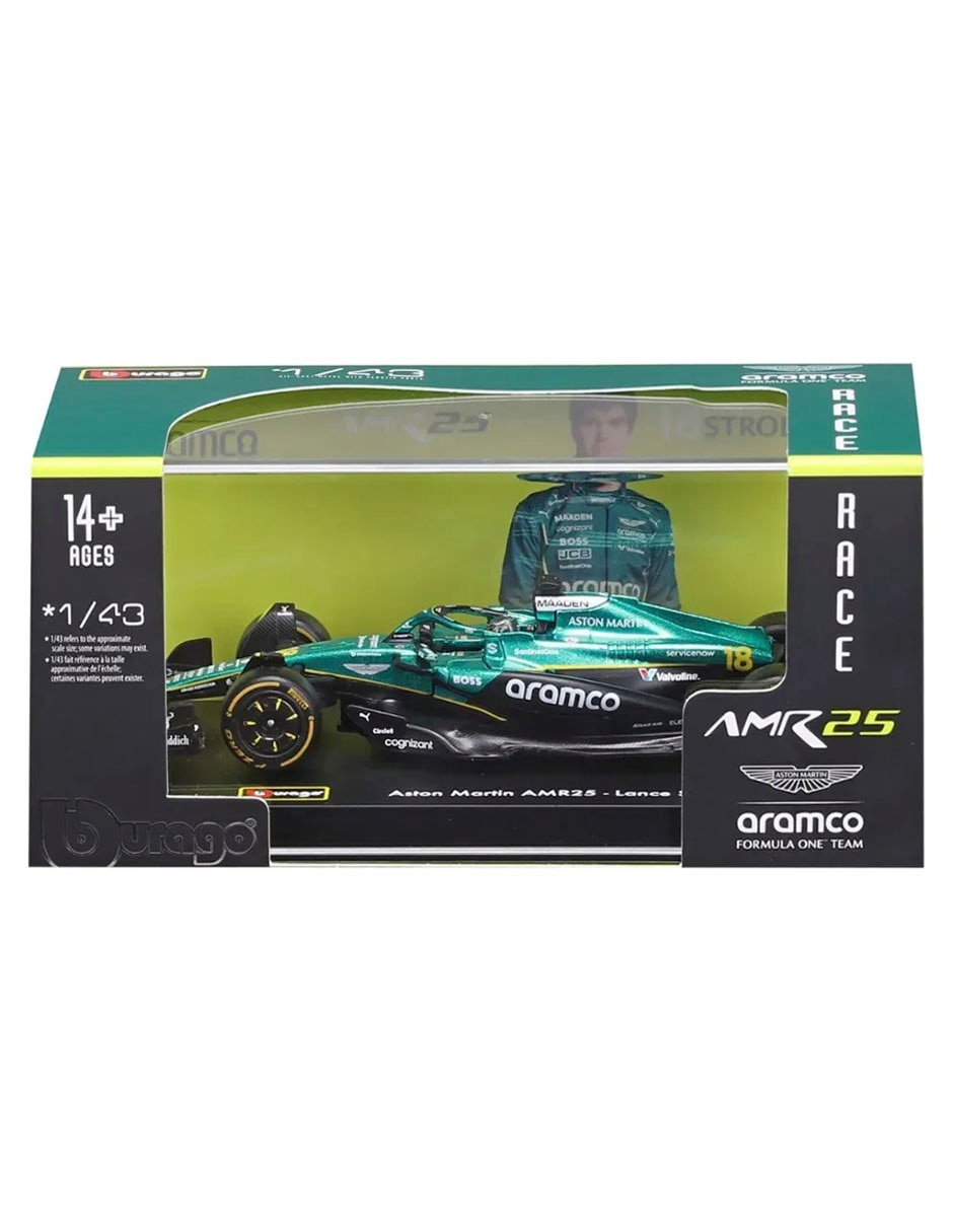 Vehículo a escala Maisto Aston Martin AMR25 Lance Stroll 5