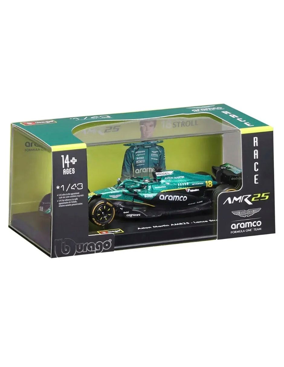 Vehículo a escala Maisto Aston Martin AMR25 Lance Stroll 6
