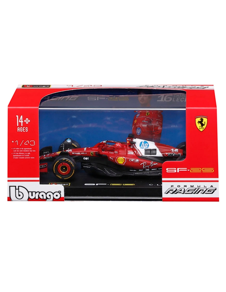 Vehículo a escala 16 Charles Leclerc 7