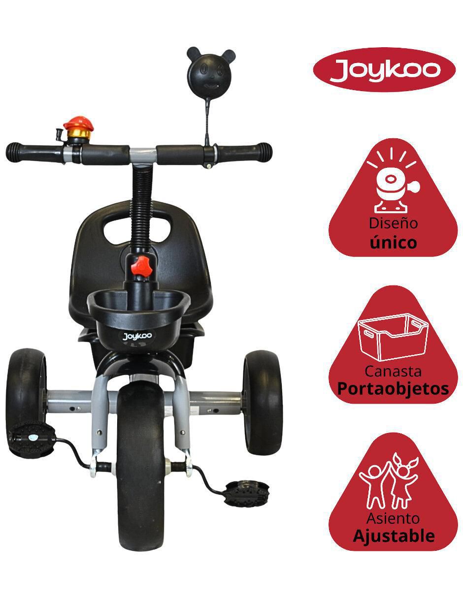 Triciclo Con Timbre Y Espejo 3