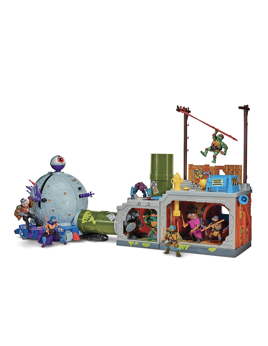 Set figuras acción Tortugas Ninja Namco-Bandai