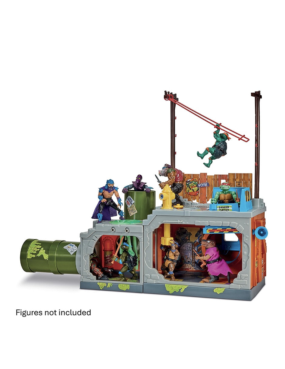 Set figuras acción Tortugas Ninja Namco-Bandai 3