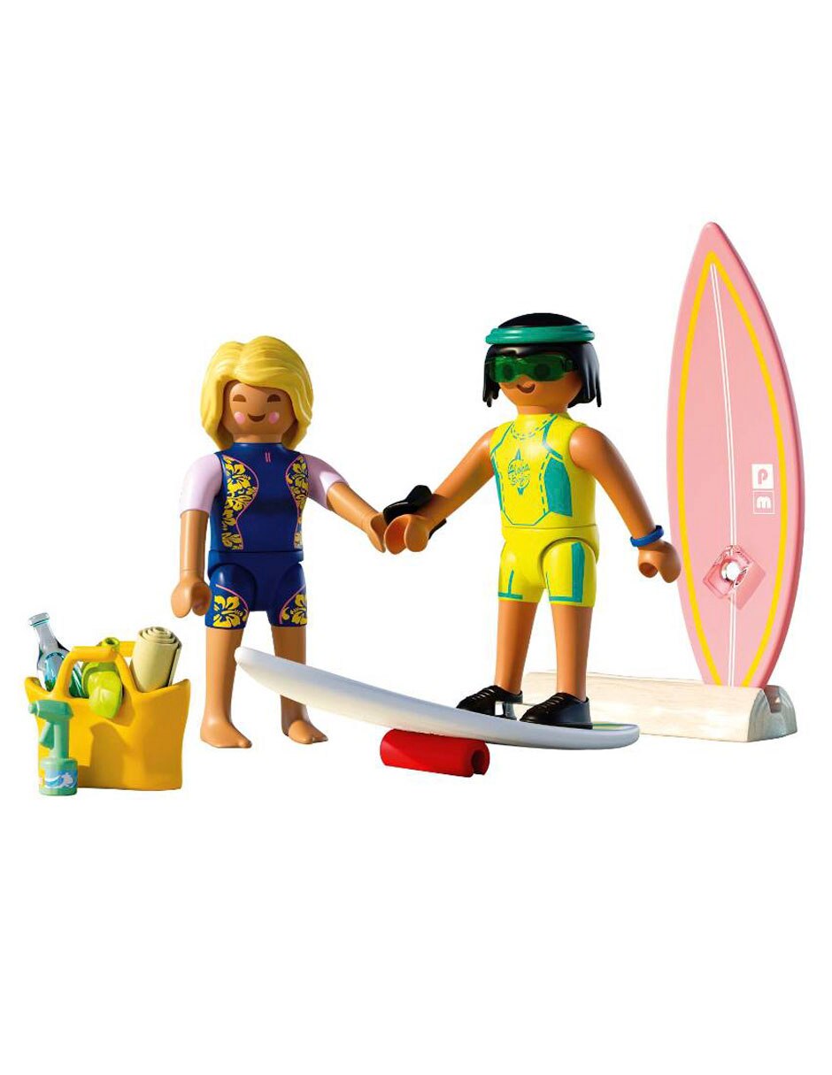 Playmobil Pequeña Escuela De Surf Vacation On The Beach 71907 2