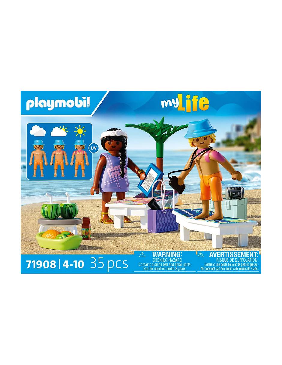 Playmobil Viaje En La Playa En Pareja 71908 2