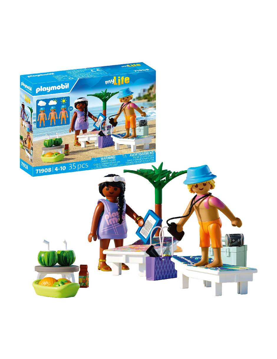 Playmobil Viaje En La Playa En Pareja 71908 4