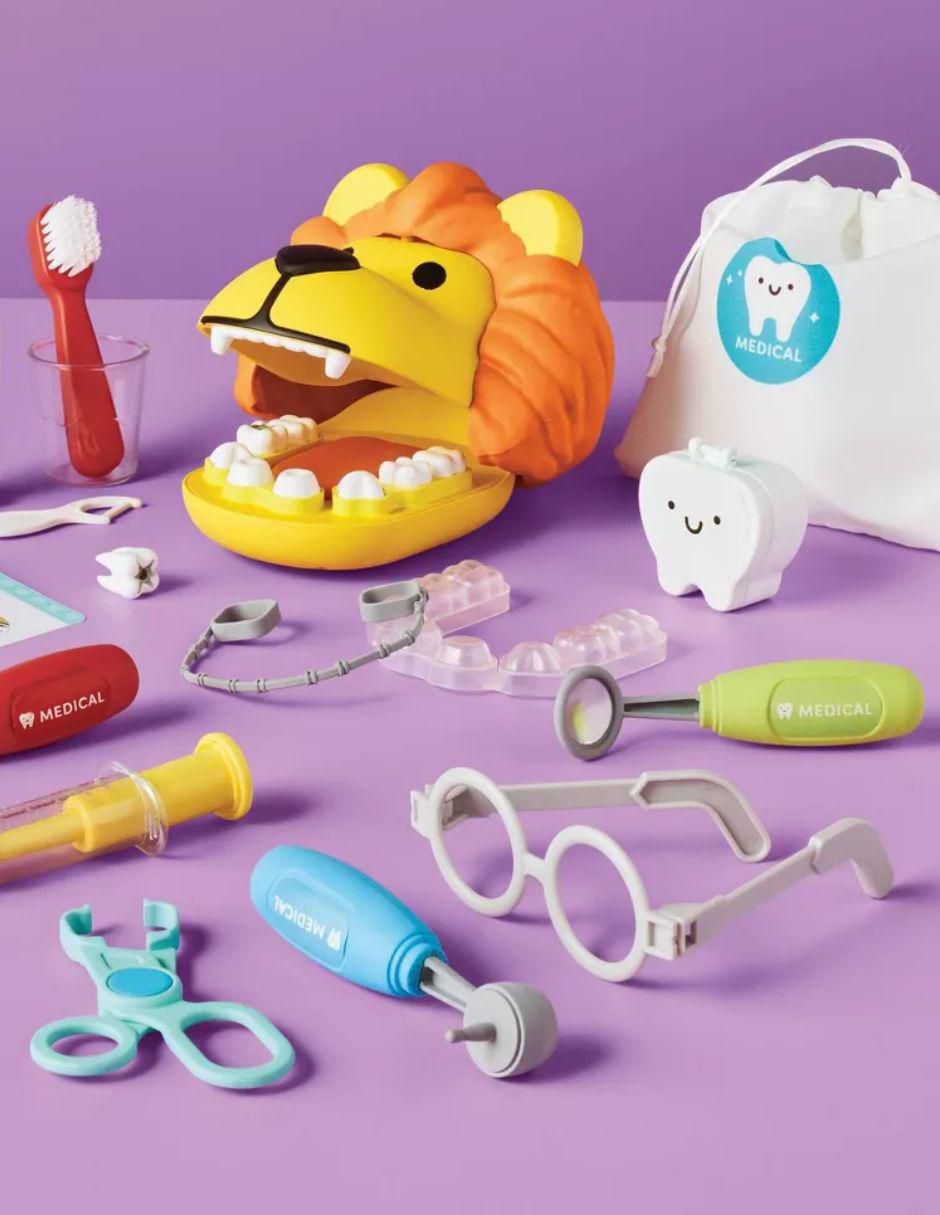 Set dentista para niños juego de rol para niños 4