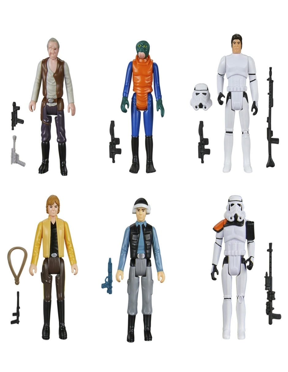 Set figuras acción articulada Episode IV: A New Hope Collectors Star Wars