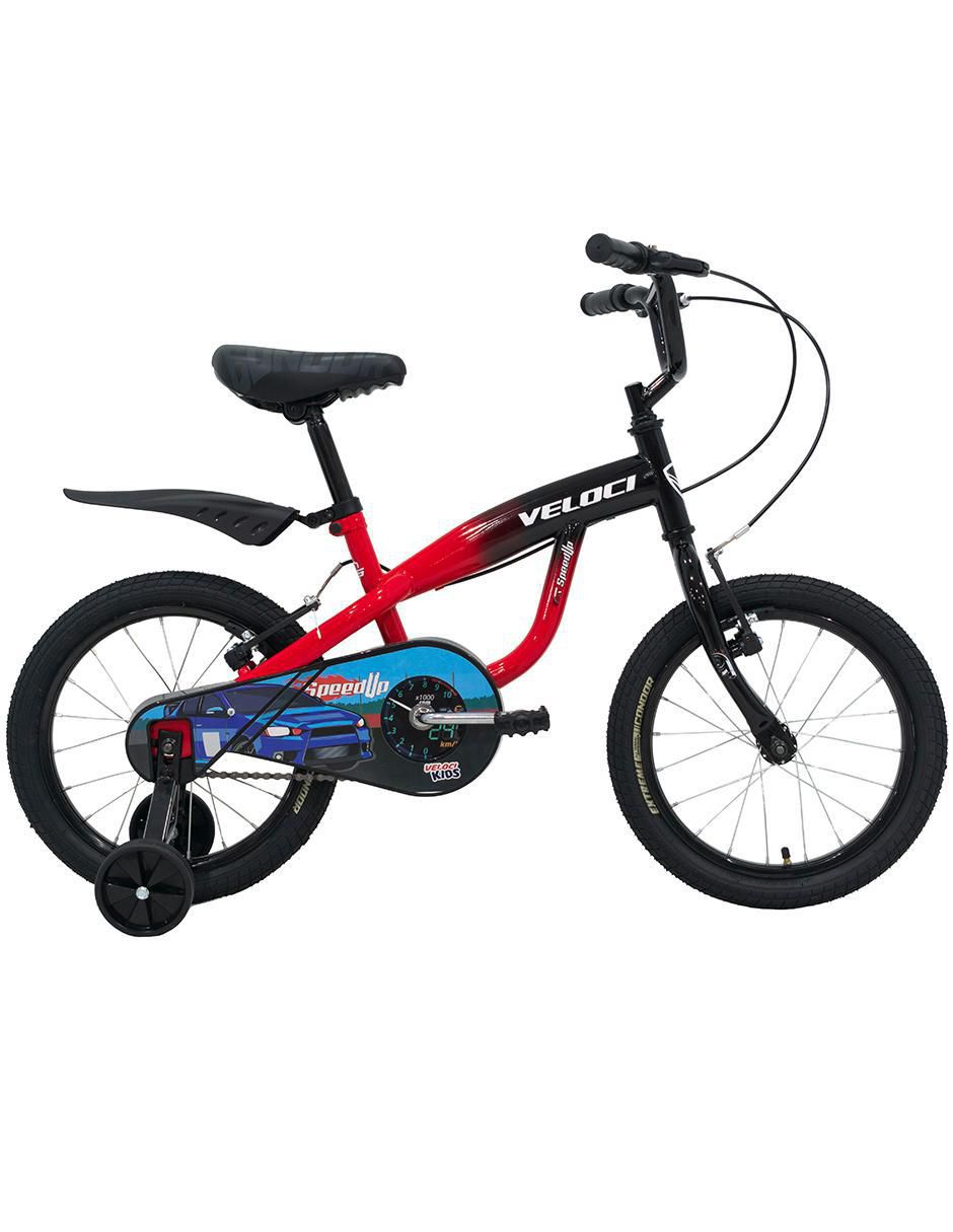 Bicicleta infantil veloci rodada 16 para niño