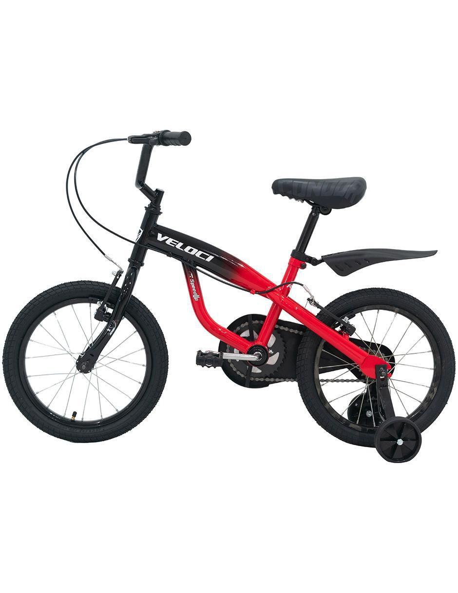 Bicicleta infantil veloci rodada 16 para niño