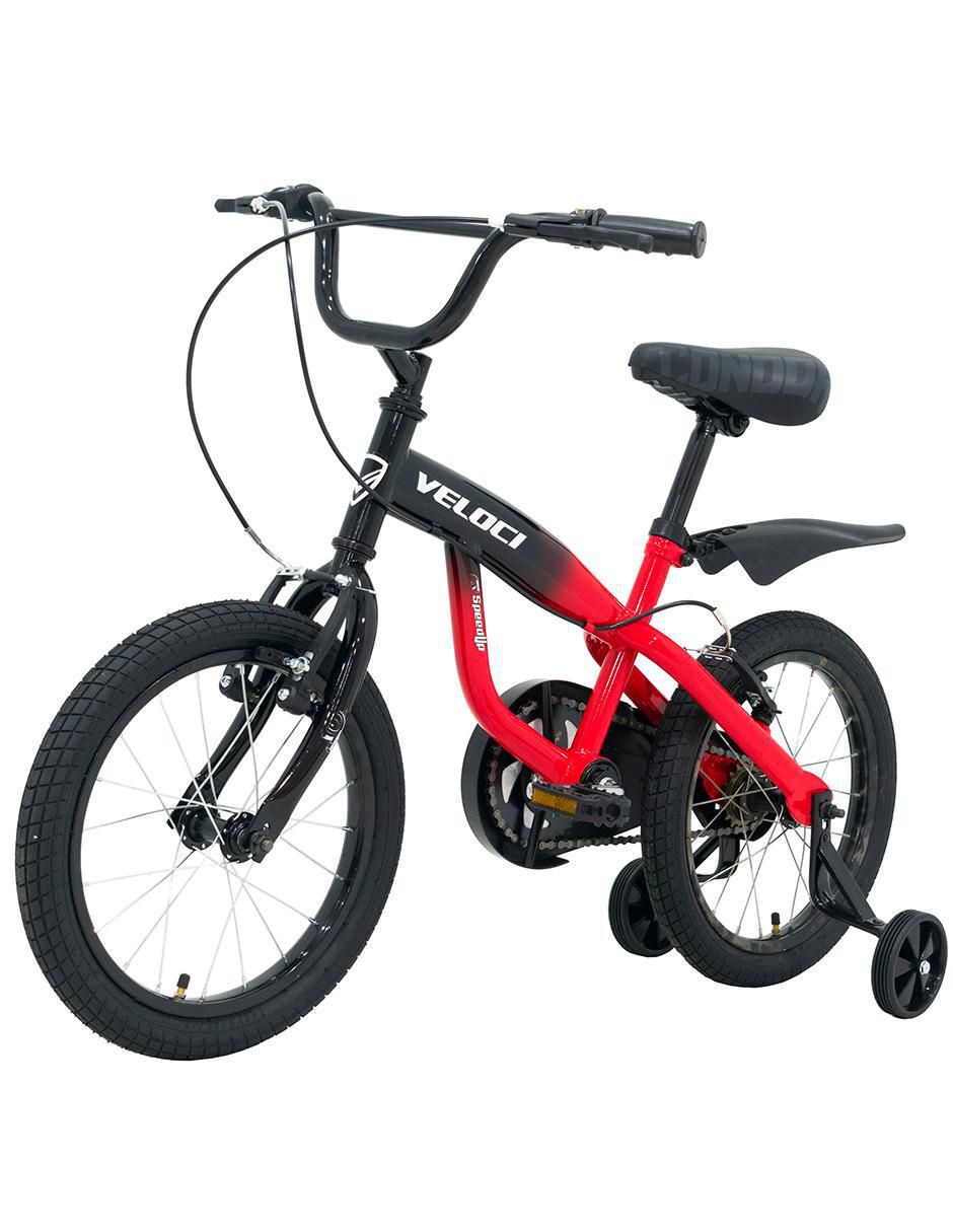Bicicleta infantil veloci rodada 16 para niño