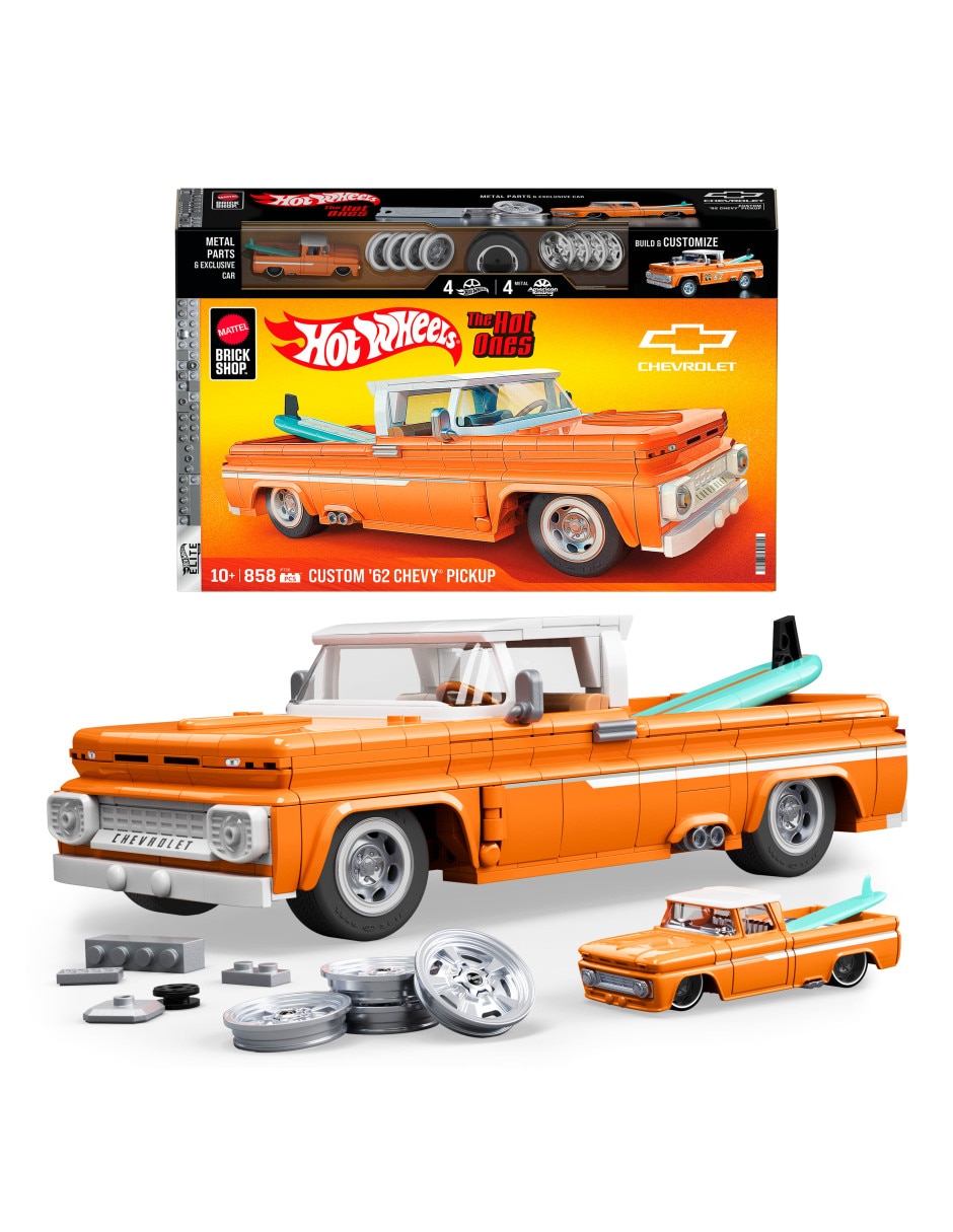 Mattel Elite Camioneta Custom '62 Chevy JFT20 Hot Wheels 7