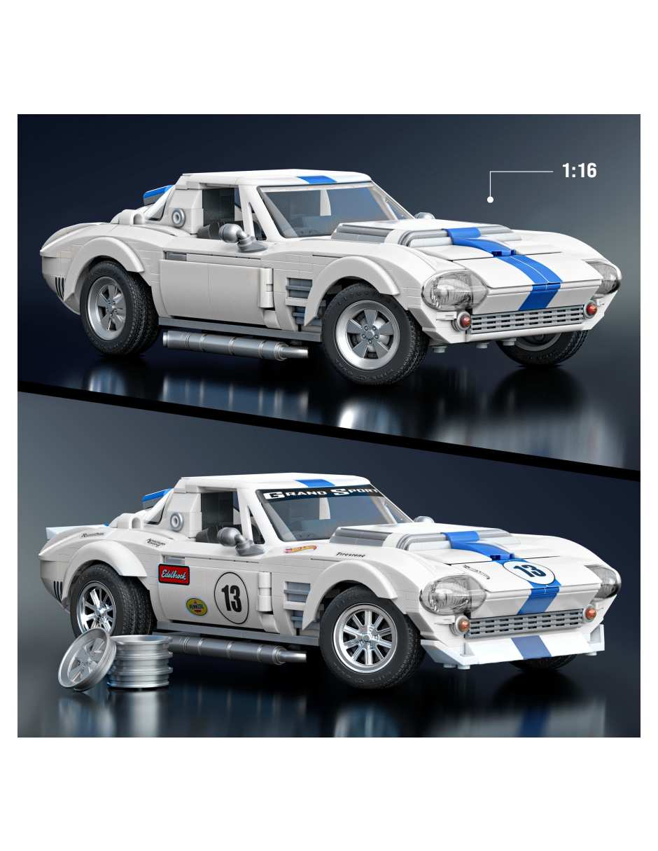 Mattel Elite '63 Corvette Grand Sport JGR31 Hot Wheels 3
