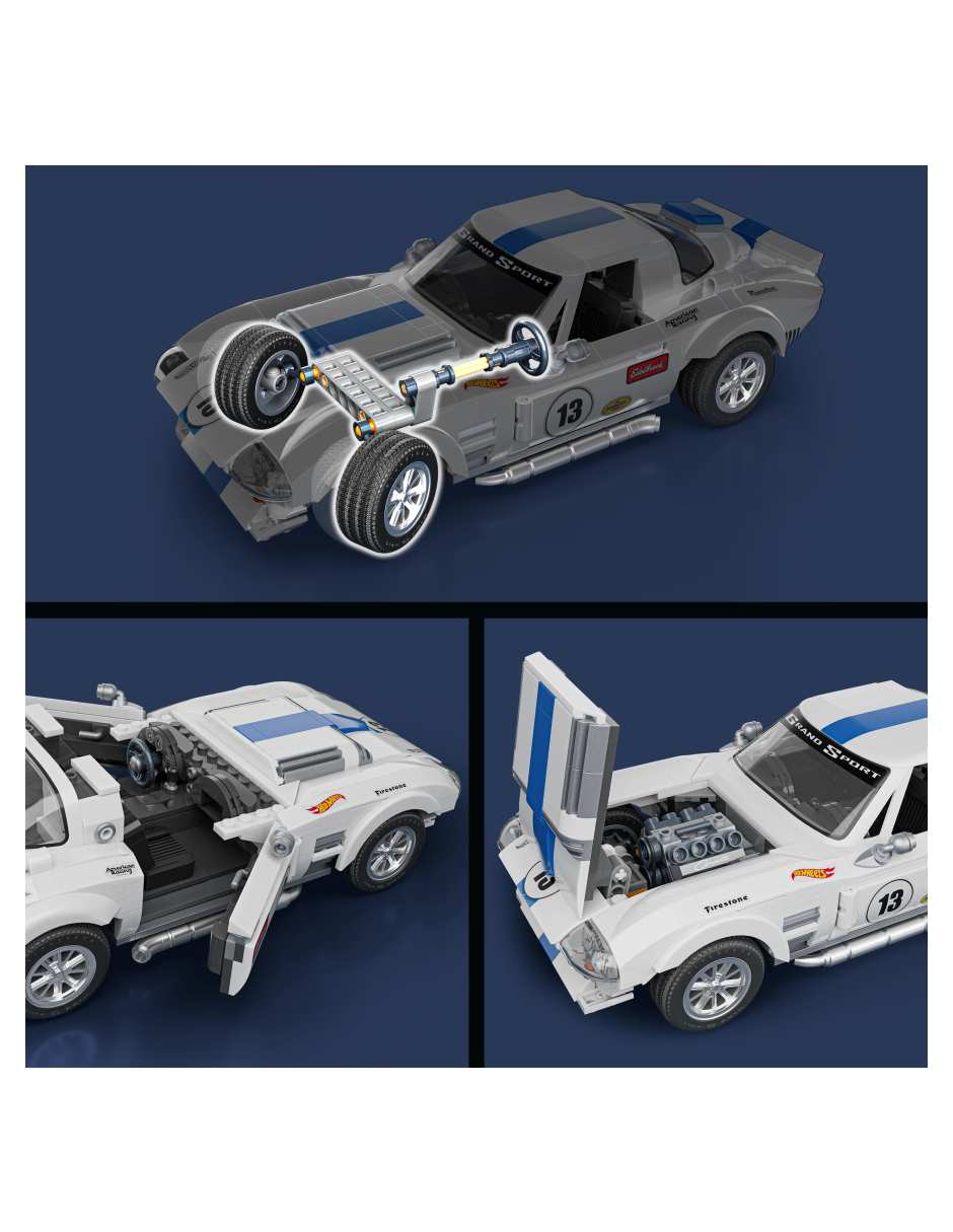 Mattel Elite '63 Corvette Grand Sport JGR31 Hot Wheels 6