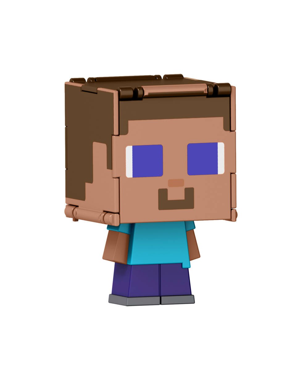 Figura de acción Steve Especial 2 en 1 7
