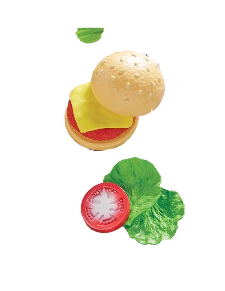 Set de juego Creative Chefs Cheeseburger and Fries Little Tikes