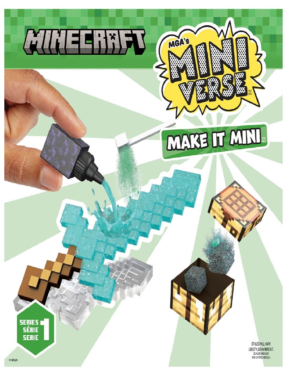 Make it mini Minecraft Miniverse