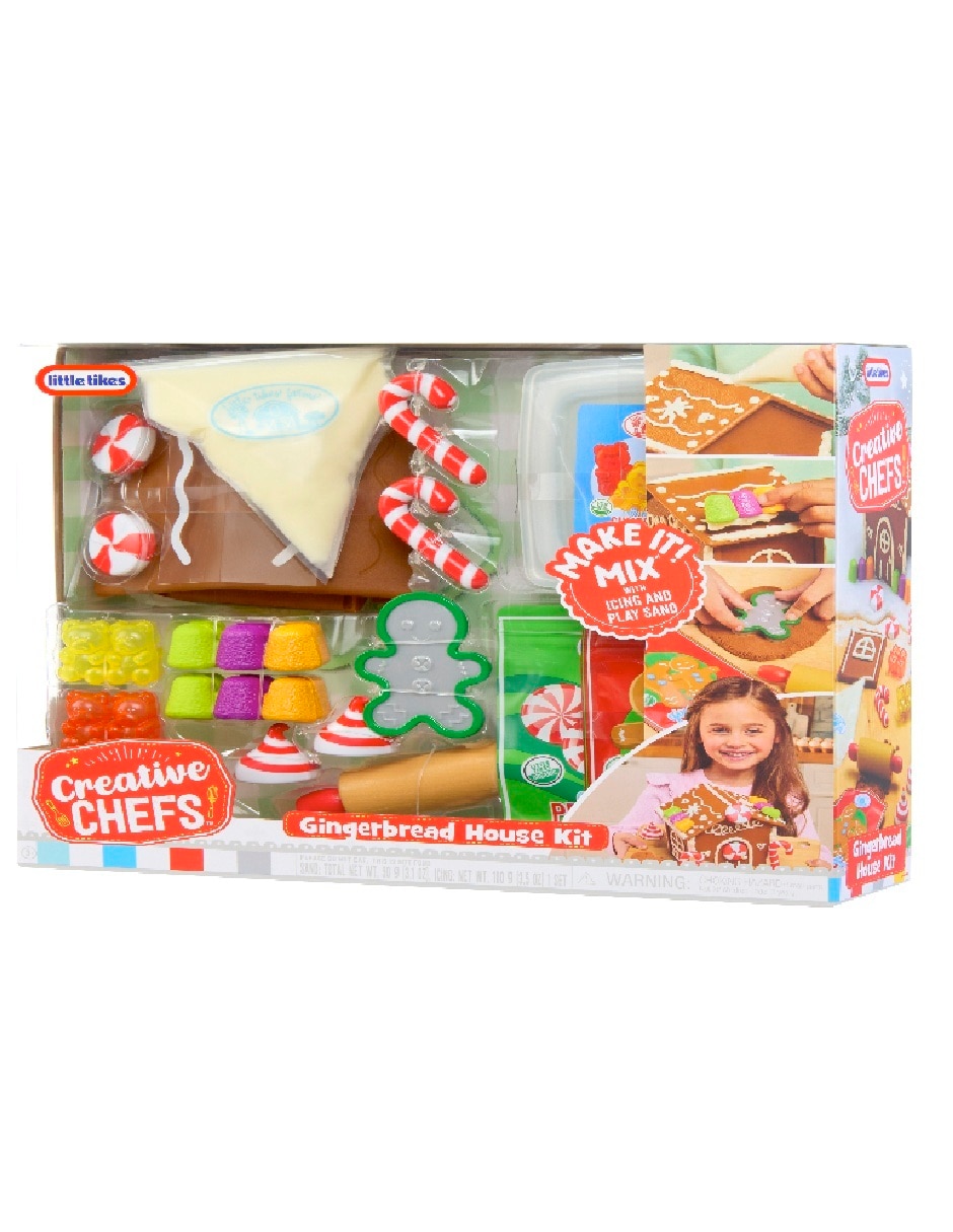 Set de juego creative chefs holiday gingerbread house kit 1