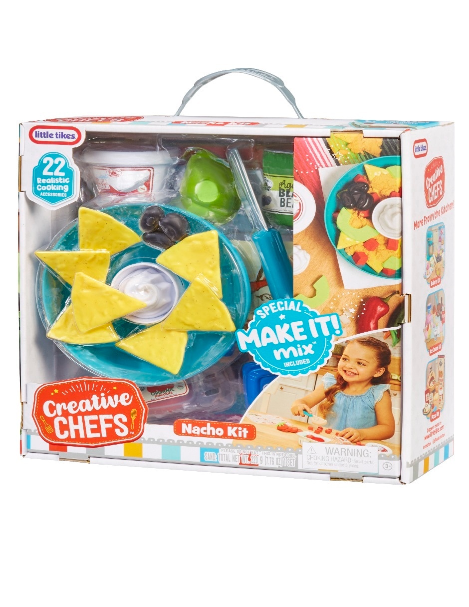Set de juego creative chefs nachos kit Little Tikes